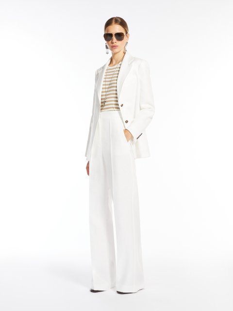 Топ у смужку Max Mara з бавовняної пряжі: фото 1 - Invogue