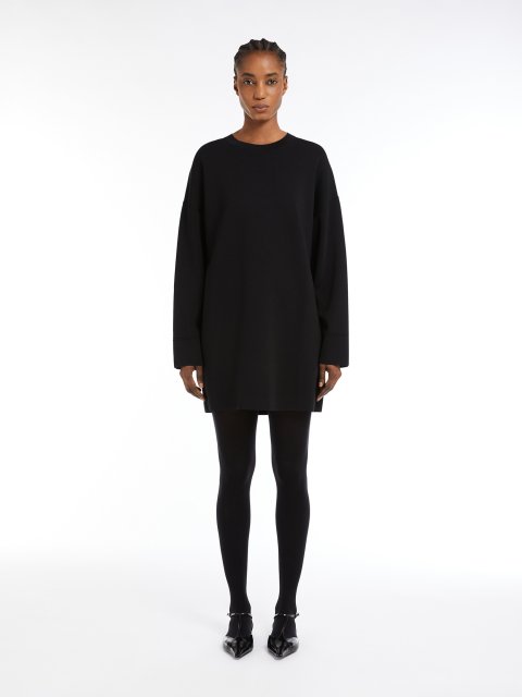 Чорна сукня Max Mara з віскози: фото 3 - Invogue