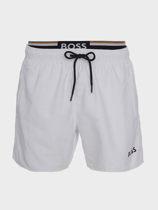 Молочные шорты пляж BOSS: фото - Invogue
