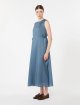 Блакитна сукня Max Mara: фото 3 - Invogue
