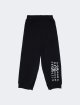 Чорні штани MM6 MAISON MARGIELA KIDS з бавовни: фото - Invogue