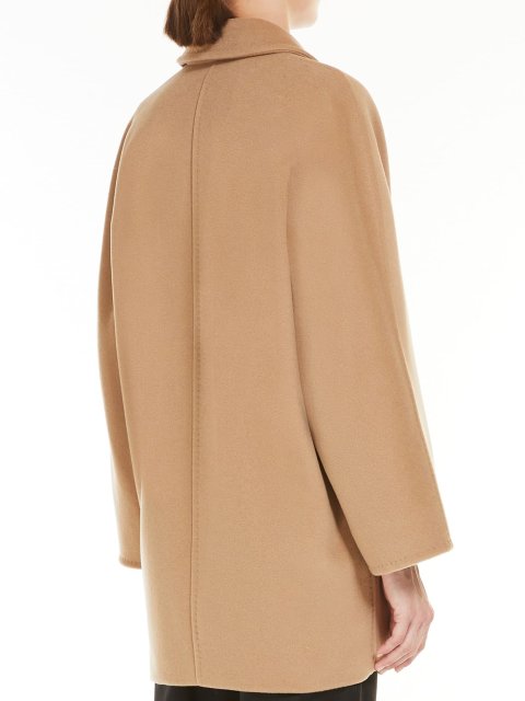 Темно-бежеве пальто MAX MARA з вовни та кашеміру: фото 2 - Invogue