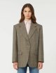 Коричневий жакет WEEKEND MAX MARA з чистої вовни: фото 2 - Invogue