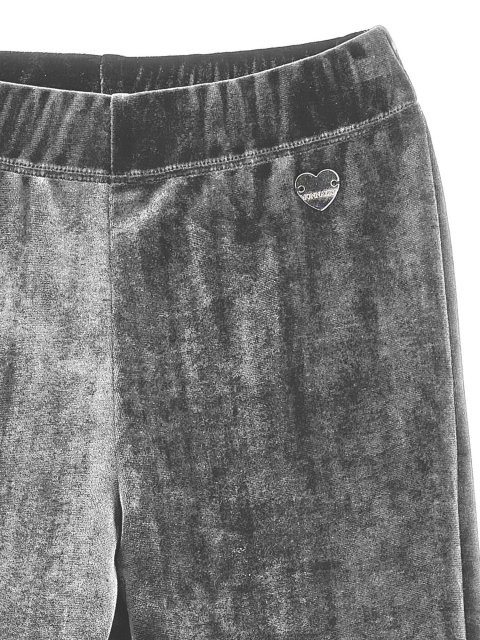 Серые штаны MONNALISA трикотажные: фото 2 - Invogue