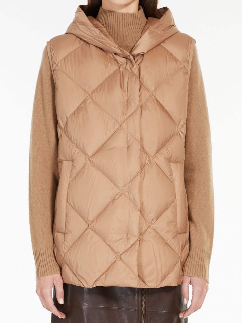 Коричневий жилет WEEKEND MAX MARA : фото 1 - Invogue