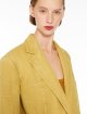 Гірчичний жакет Max Mara вільного крою: фото 3 - Invogue
