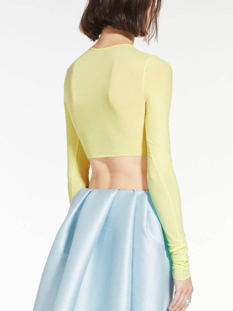 Жовтий светр SPORTMAX : фото 2 - Invogue