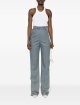 Білий топ Sportmax в рубчик: фото 1 - Invogue