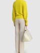 Жёлтый свитер SPORTMAX: фото 2 - Invogue
