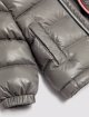 Сіра куртка Moncler з капюшоном: фото 3 - Invogue