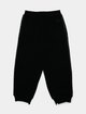 Чёрные джоггеры MM6 MAISON MARGIELA KIDS: фото - Invogue