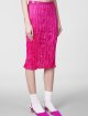 Спідниця кольору фуксії Acne Studios міді: фото 2 - Invogue