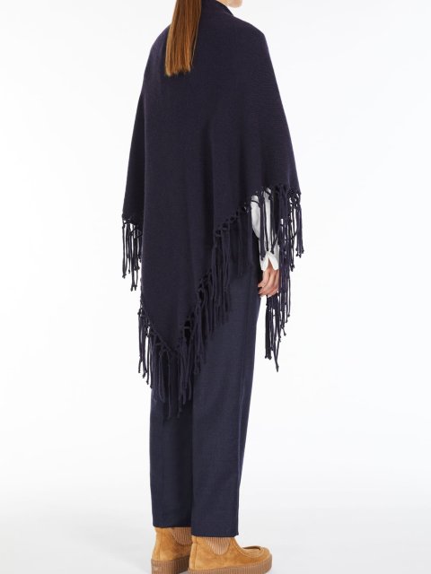 Синий шарф WEEKEND ACCESSORIES: фото 2 - Invogue