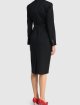 Чёрное платье MAX MARA: фото 2 - Invogue