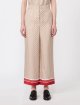 Брюки з принтом MAX MARA з чистого шовку: фото 2 - Invogue