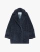 Блакитне пальто Max Mara Teddy Bear: фото - Invogue