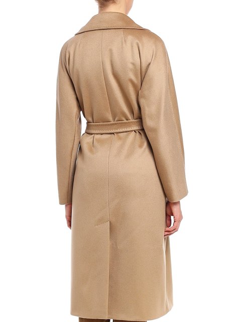 Коричневе пальто WEEKEND MAX MARA : фото 6 - Invogue