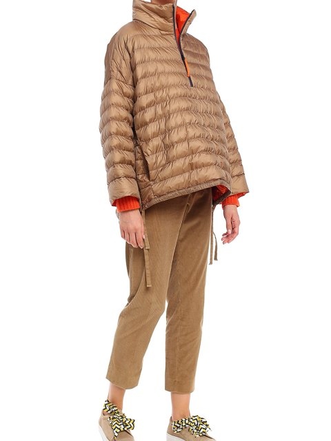 Коричневая куртка WEEKEND MAX MARA: фото 3 - Invogue