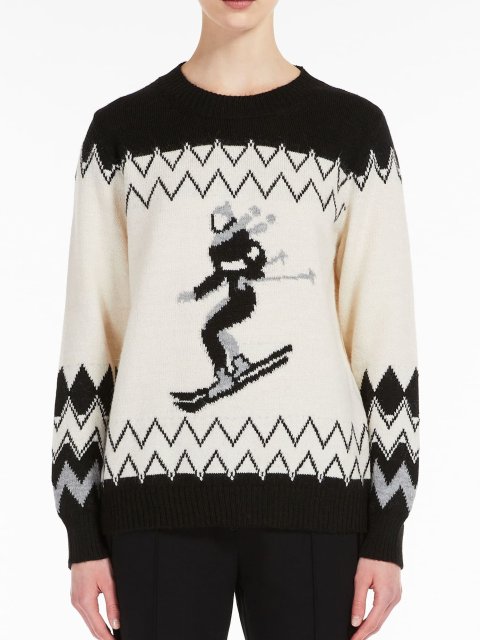 Сірий светр WEEKEND MAX MARA : фото 1 - Invogue