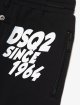 Чёрные брюки DSQUARED KID: фото 2 - Invogue