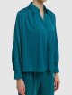 Зелёная блуза MARC CAIN: фото 3 - Invogue