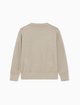 Белый свитер с логотипом Emporio Armani из шерсти: фото 1 - Invogue