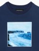 Синяя кофта EMPORIO ARMANI KIDS из хлопка: фото 3 - Invogue