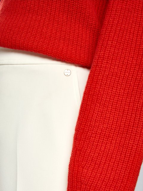 Білі брюки Marc Cain з суміші віскози: фото 4 - Invogue