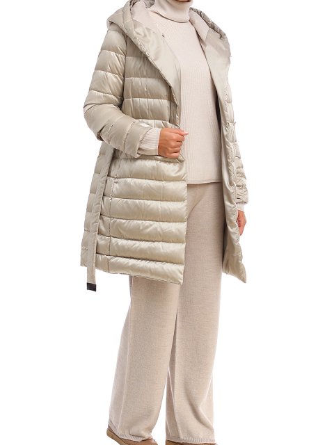 Серое пальто MAX MARA: фото 3 - Invogue