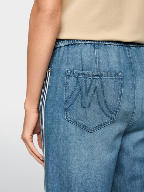 Джинси Marc Cain широкого крою: фото 6 - Invogue