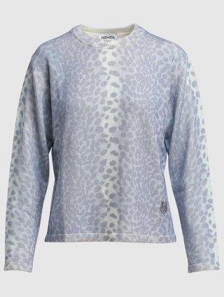 Серый свитер KENZO: фото - Invogue