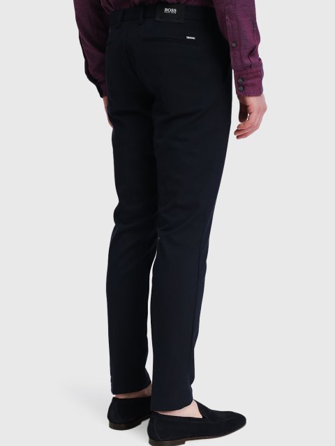 Синие брюки BOSS: фото 4 - Invogue