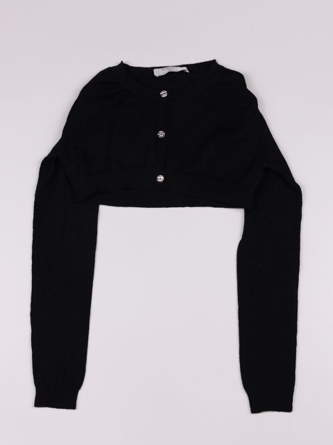 Черное болеро MONNALISA: фото - Invogue