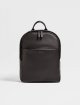 Темно-коричневий рюкзак ZEGNA зі шкіри: фото - Invogue