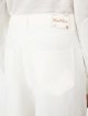 Білі брюки Max Mara з суміші бавовни та льону: фото 4 - Invogue
