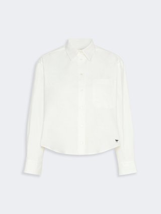 Біла сорочка Weekend Max Mara з бавовни: фото - Invogue