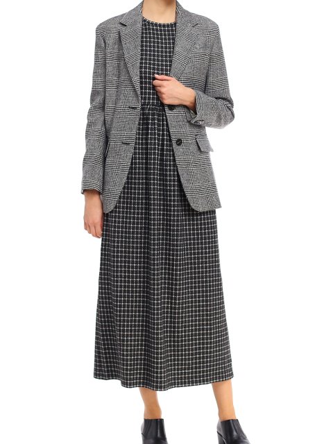 Чёрное платье WEEKEND MAX MARA: фото 3 - Invogue