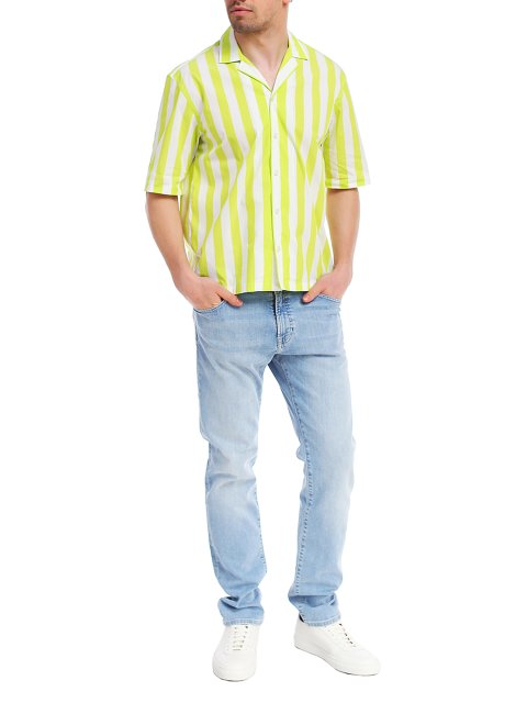 Жовта сорочка BOSS: фото - Invogue