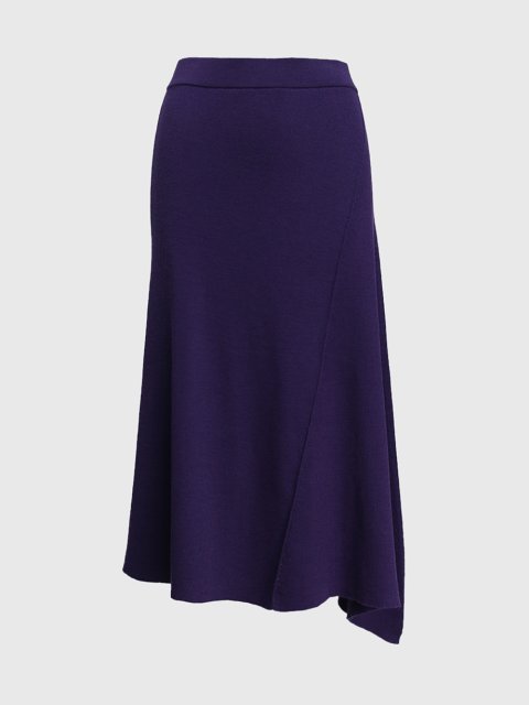 Фиолетовая юбка KENZO: фото - Invogue