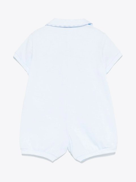 Голубой комбинезон IL GUFO хлопковый: фото 1 - Invogue