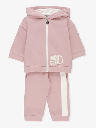Рожеві кофта, штани MONCLER ENFANT : фото - Invogue