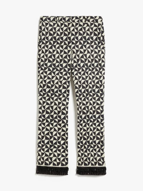 Кремові брюки MAX MARA: фото - Invogue