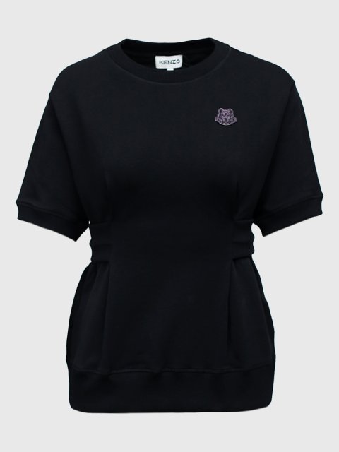 Чёрный свитшот KENZO: фото - Invogue