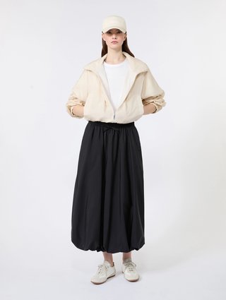 Черная юбка Weekend Max Mara из полиамида: фото 1 - Invogue