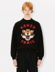 Чорний светр KENZO з вишивкою "Lucky Tiger": фото 1 - Invogue