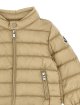 Бежева куртка Moncler стьобана: фото 2 - Invogue