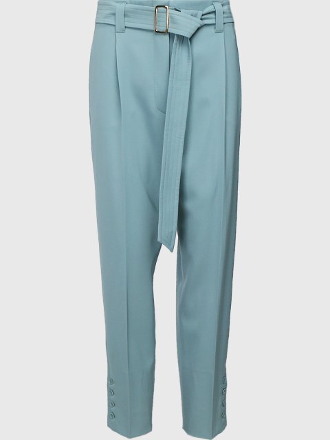 Зелёные брюки MAX MARA: фото - Invogue