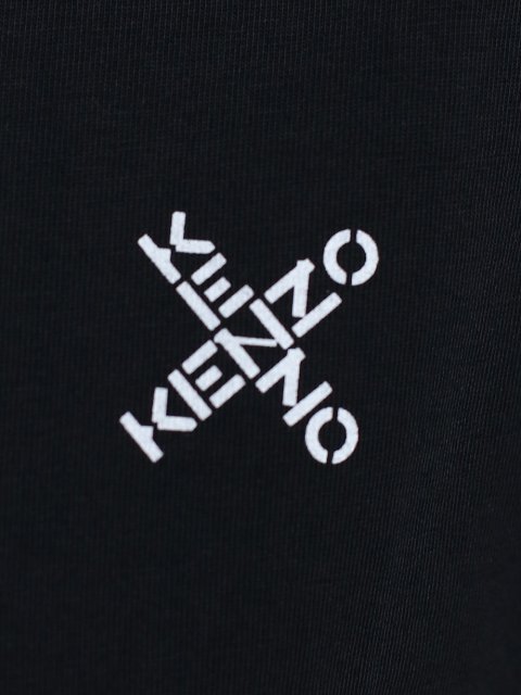 Чёрное платье KENZO: фото 5 - Invogue