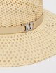 Бежевий капелюх Max Mara з паперової пряжі: фото 1 - Invogue