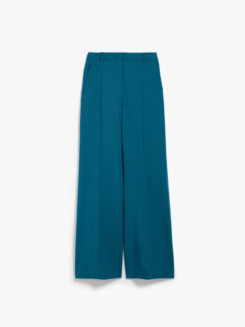 Сині брюки WEEKEND MAX MARA з вовни: фото - Invogue